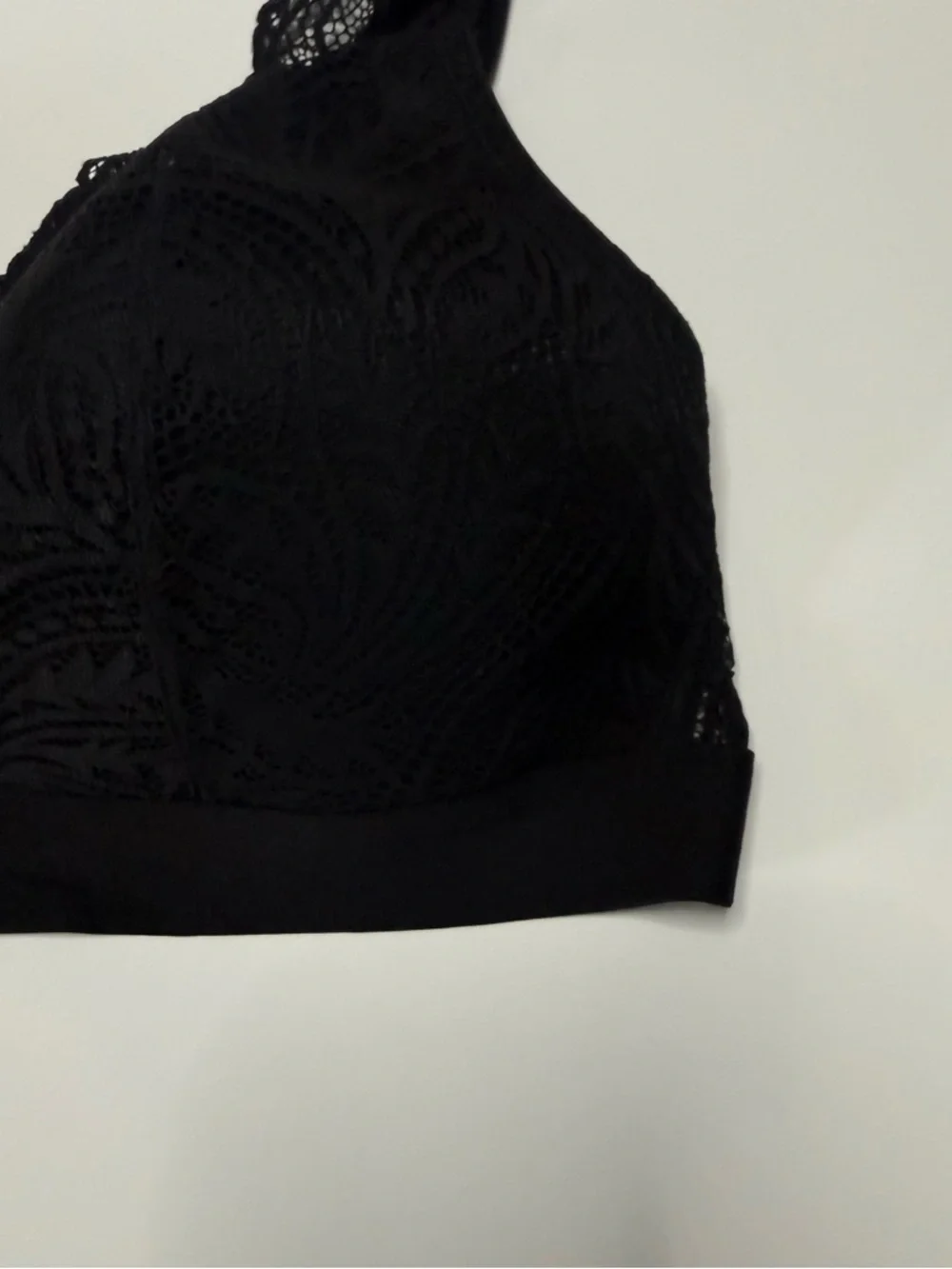 Bali Black Lace Wireless Bra‎ - Women Intimates